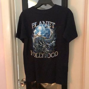 Planet Hollywood Orlando navy T-shirt size small